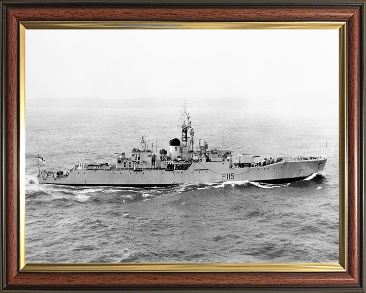 HMS Berwick F115 Royal Navy Rothesay Class Frigate Photo Print or Framed Print - Hampshire Prints