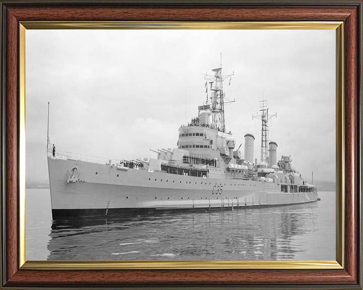 HMS Belfast C35 Royal Navy Town class light cruiser Photo Print or Framed Print - Hampshire Prints