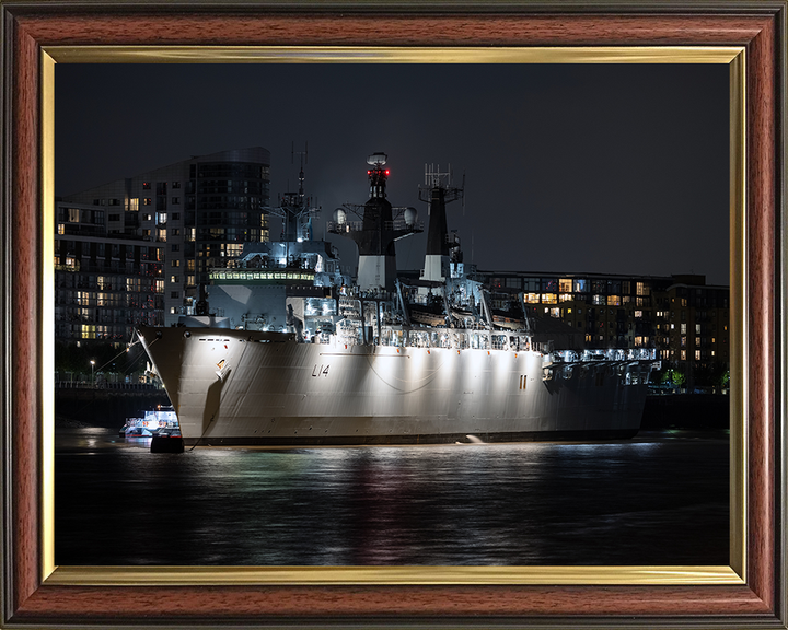 HMS Albion L14 Royal Navy amphibious ship Photo Print or Framed Print - Hampshire Prints