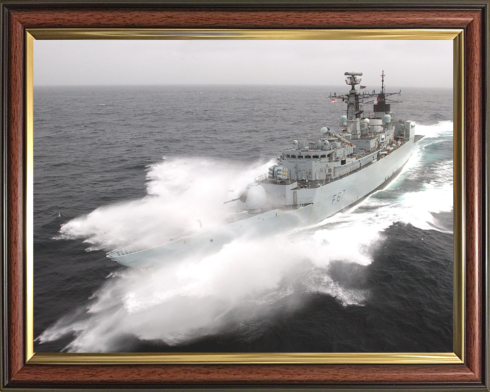 HMS Chatham F87 | Photo Print | Framed Print | Poster | Type 22 | Frigate | Royal Navy Hampshire Prints