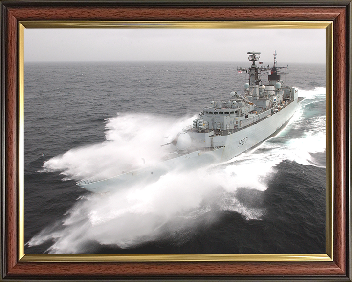 HMS Chatham F87 | Photo Print | Framed Print | Poster | Type 22 | Frigate | Royal Navy Hampshire Prints