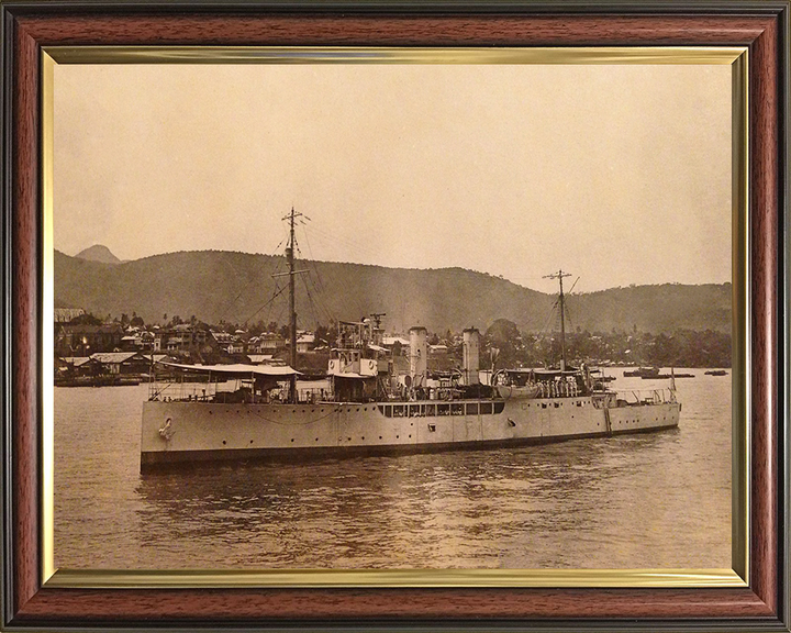 HMS Delphinium K77 Royal Navy Flower class corvette Photo Print or Framed Print - Hampshire Prints