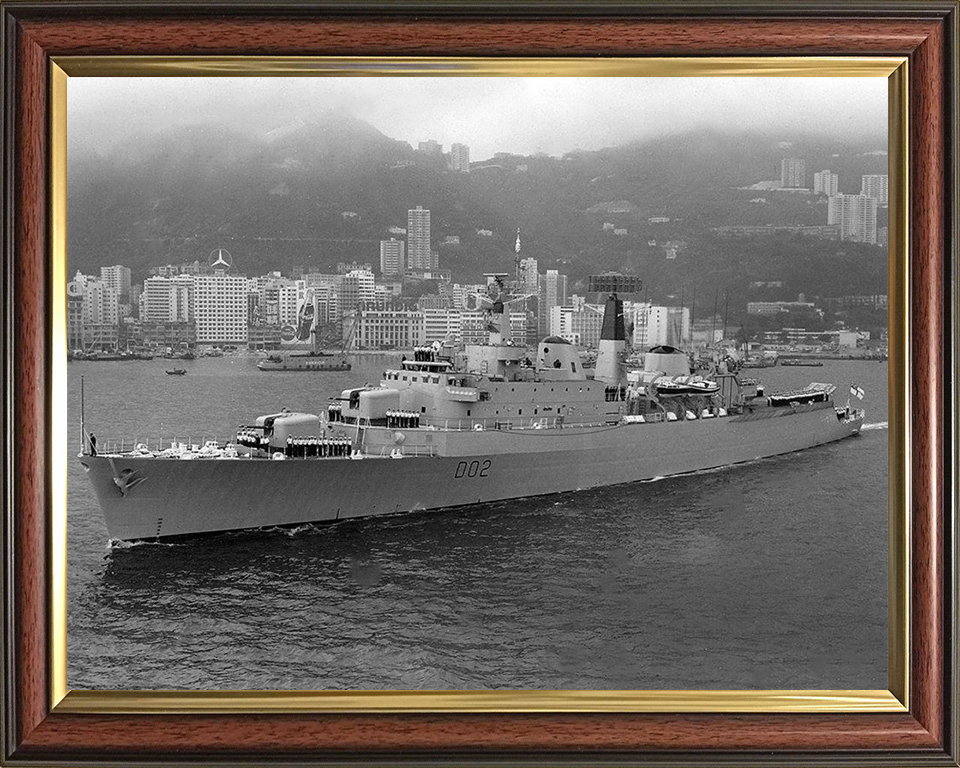 HMS Devonshire D02 | Photo Print | Framed Print | County Class | Destroyer | Royal Navy Hampshire Prints