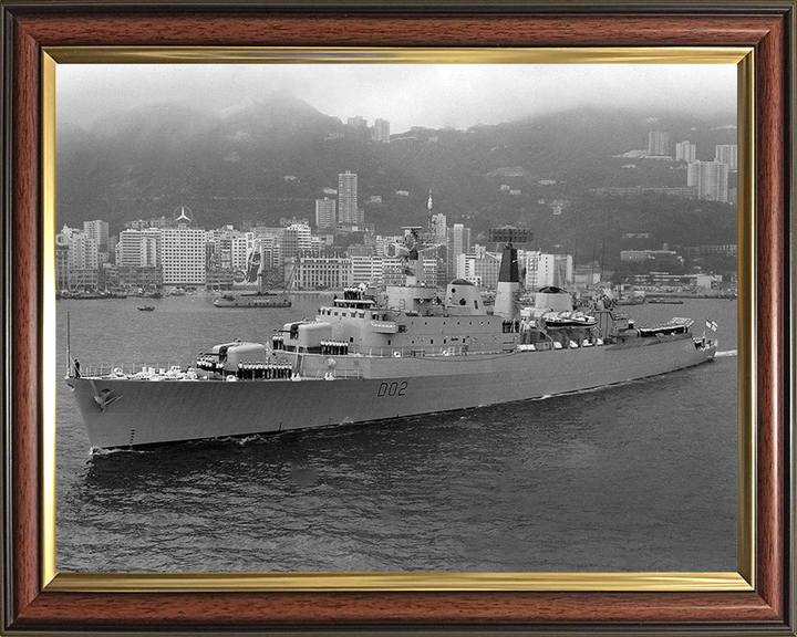 HMS Devonshire D02 Royal Navy County class destroyer Photo Print or Framed Print - Hampshire Prints