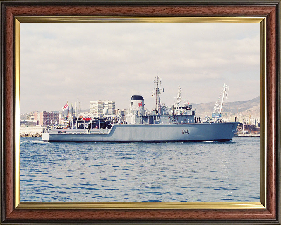 HMS Berkeley M40 Royal Navy Hunt class mine countermeasures vessel Photo Print or Framed Print - Hampshire Prints