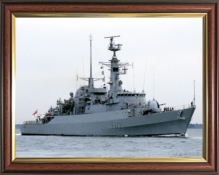 HMS Ambuscade F172 Royal Navy Type 21 frigate Photo Print or Framed Print - Hampshire Prints