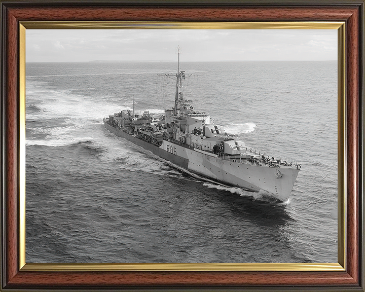 HMS Cambrian R85 | Photo Print | Framed Print | Poster | C Class | Destroyer | Royal Navy Hampshire Prints