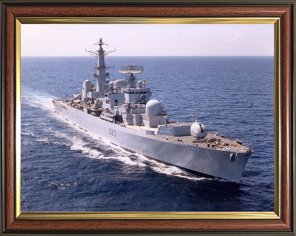 HMS Bristol D23 Royal Navy Type 82 destroyer Photo Print or Framed Print - Hampshire Prints