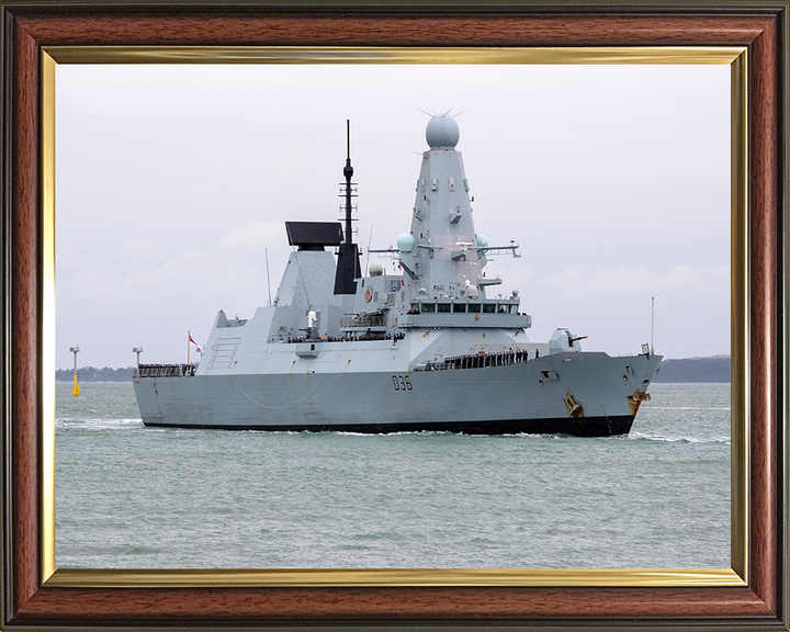 HMS Defender D36 | Photo Print | Framed Print | Poster | Type 45 | Destroyer | Royal Navy Hampshire Prints