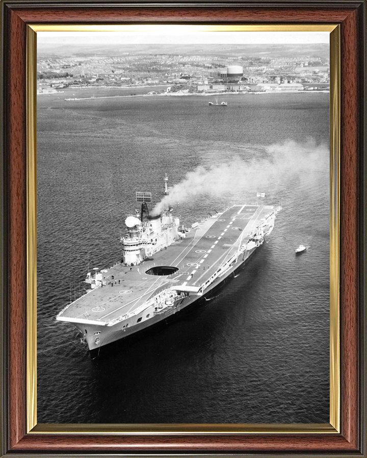HMS Eagle R05 | Photo Print | Framed Print | Audacious Class | Aircraft Carrier | Royal Navy Hampshire Prints
