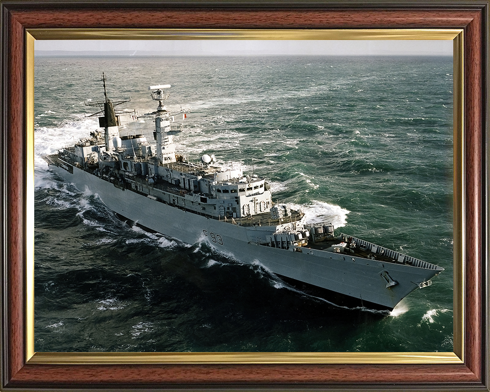 HMS Beaver F93 Royal Navy Type 22 Frigate Photo Print or Framed Print - Hampshire Prints