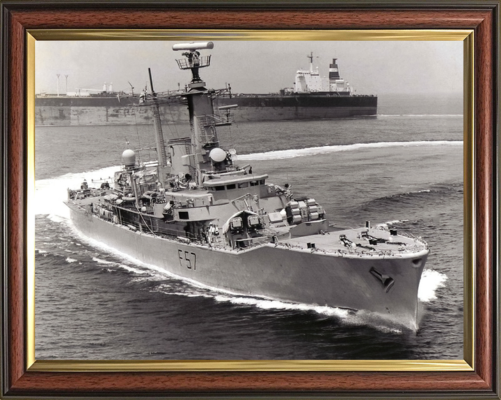 HMS Andromeda F57 Royal Navy Leander class frigate Photo Print or Framed Print - Hampshire Prints