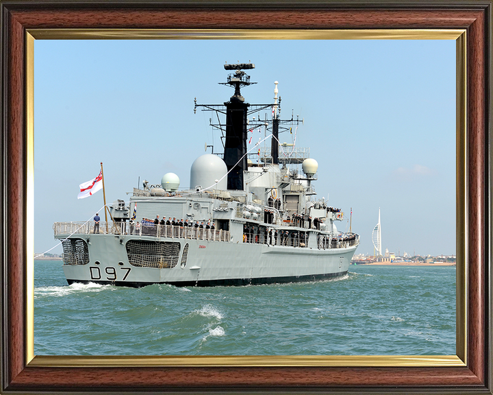 HMS Edinburgh D97 | Photo Print | Framed Print | Poster | Type 42 | Destroyer | Royal Navy Hampshire Prints