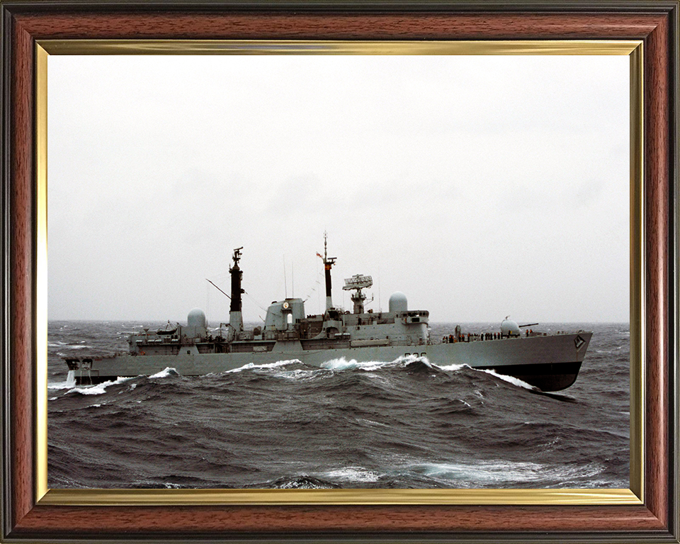 HMS Birmingham D86 Royal Navy Type 42 destroyer Photo Print or Framed Print - Hampshire Prints