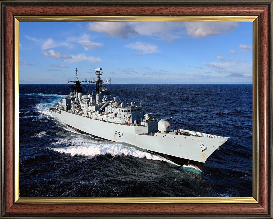 HMS Chatham F87 | Photo Print | Framed Print | Poster | Type 22 | Frigate | Royal Navy Hampshire Prints