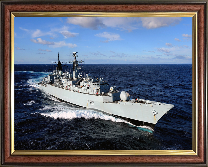 HMS Chatham F87 | Photo Print | Framed Print | Poster | Type 22 | Frigate | Royal Navy Hampshire Prints