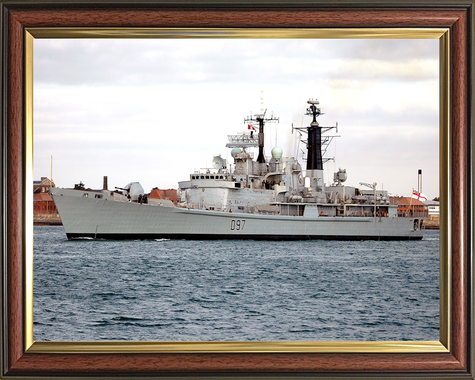 HMS Edinburgh D97 | Photo Print | Framed Print | Poster | Type 42 | Destroyer | Royal Navy Hampshire Prints