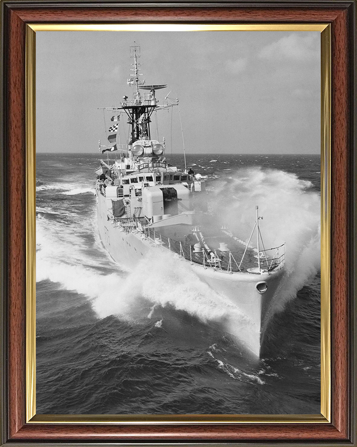 HMS Eastbourne F73 Royal Navy Whitby Class Frigate Photo Print or Framed Print - Hampshire Prints