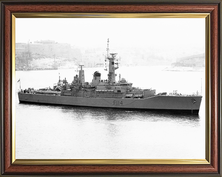 HMS Ajax F114 | Photo Print | Framed Print | Poster | Leander Class | Frigate | Royal Navy Hampshire Prints
