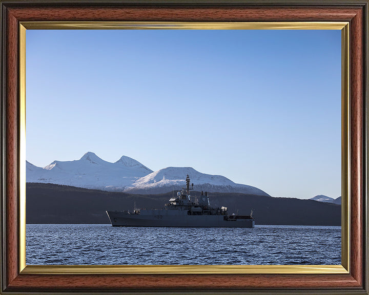 HMS Enterprise H88 Royal Navy hydrographic survey vessel Photo Print or Framed Print - Hampshire Prints