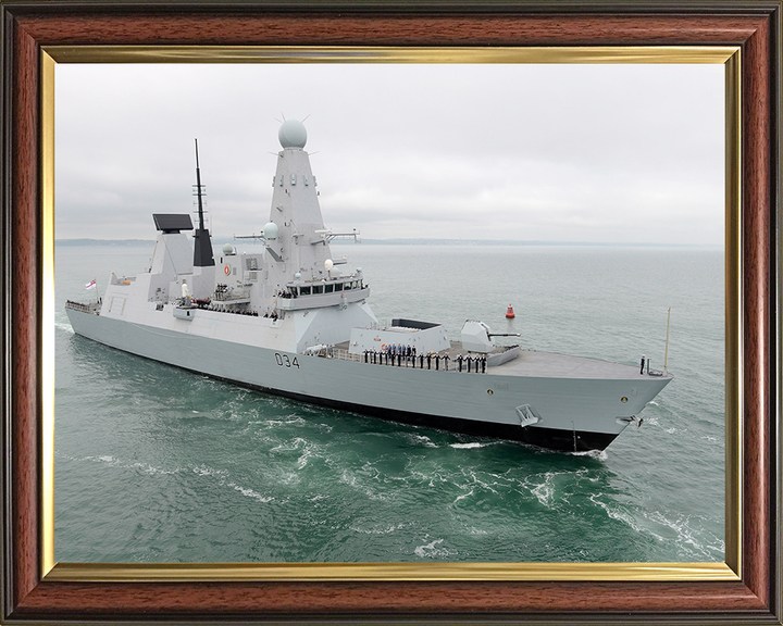 HMS Diamond D34 | Photo Print | Framed Print | Type 45 | Destroyer | Royal Navy Hampshire Prints