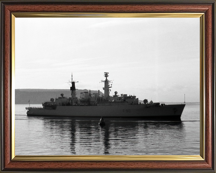 HMS Brilliant F90 Royal Navy Type 22 Frigate Photo Print or Framed Print - Hampshire Prints