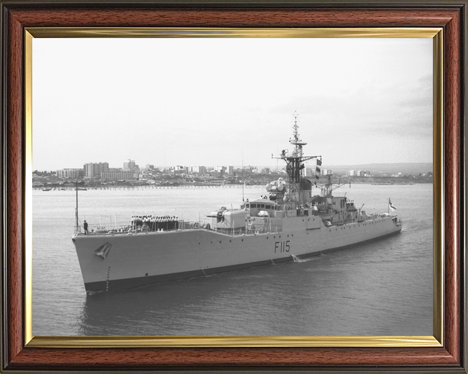 HMS Berwick F115 Royal Navy Rothesay Class Frigate Photo Print or Framed Print - Hampshire Prints