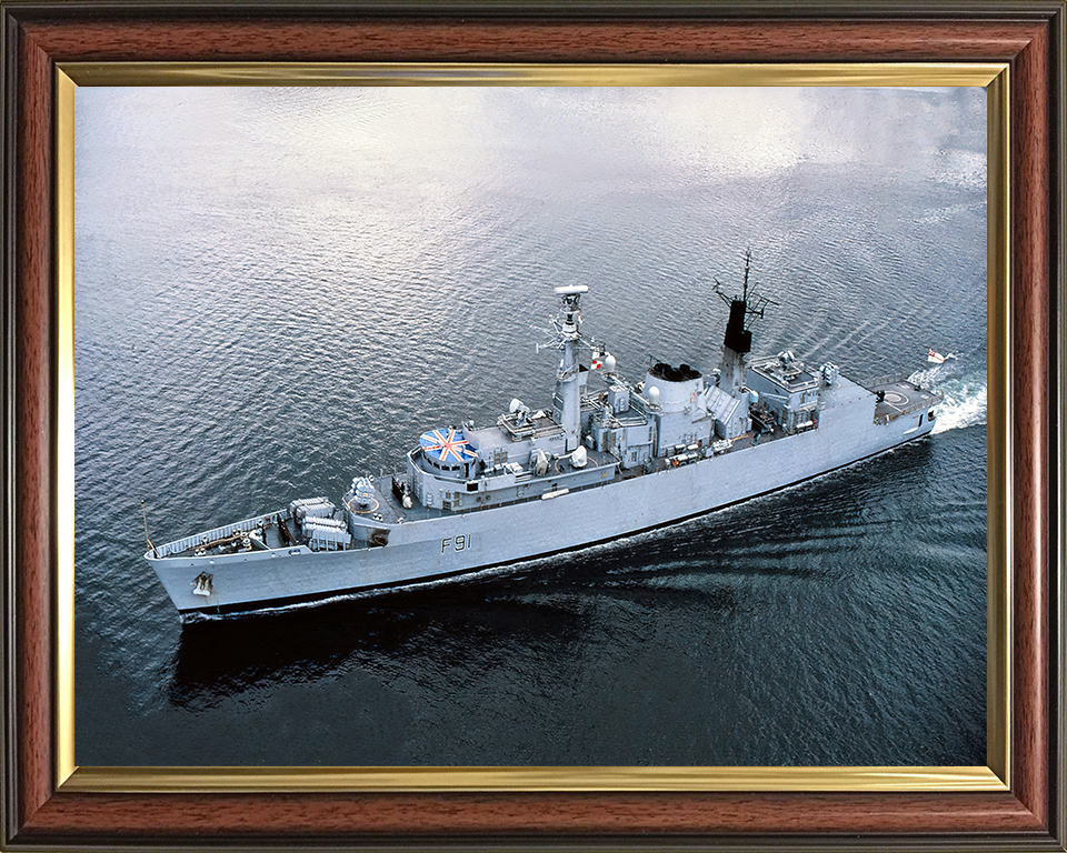 HMS Brazen F91 | Photo Print | Framed Print | Poster | Type 22 | Frigate | Royal Navy Hampshire Prints