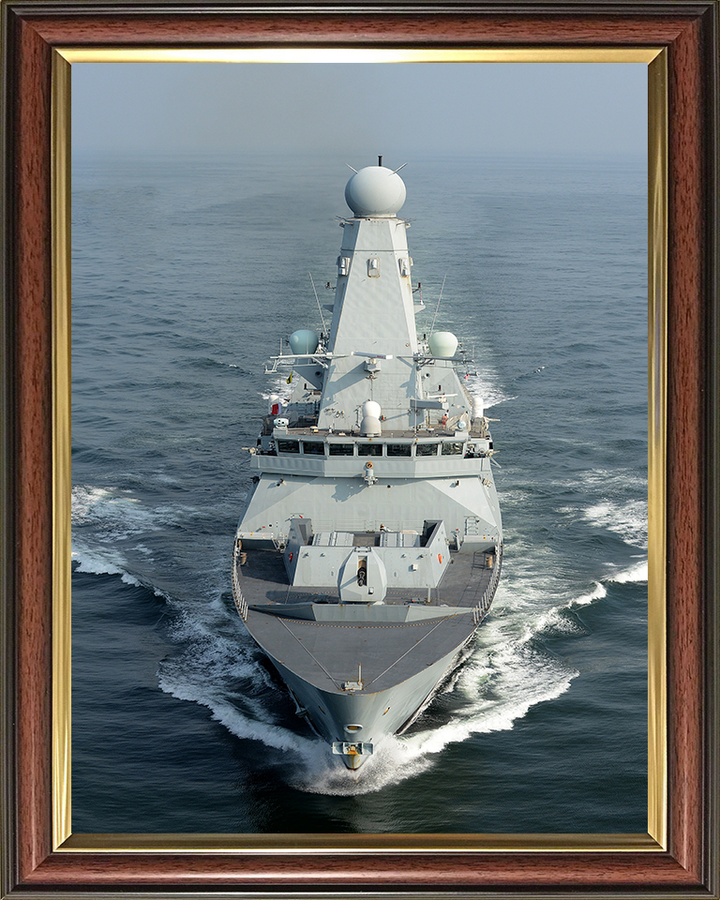 HMS Daring D32 Royal Navy type 45 Destroyer Photo Print or Framed Print - Hampshire Prints