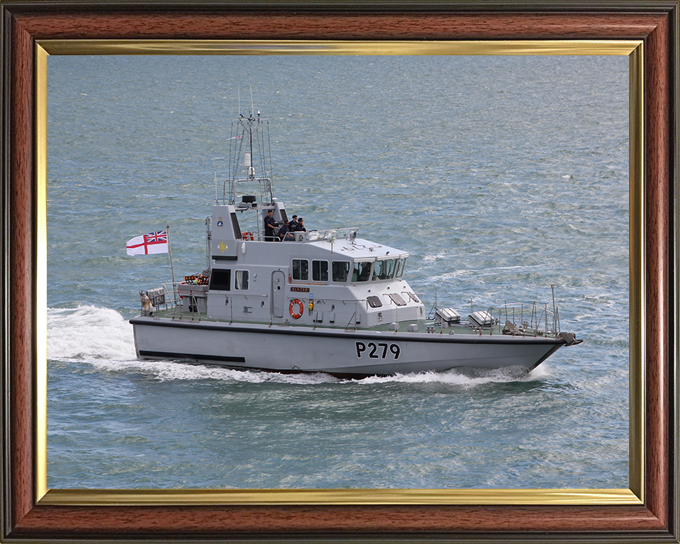 HMS Blazer P279 | Photo Print | Framed Print | Archer Class | P2000 | Patrol Vessel | Royal Navy Hampshire Prints