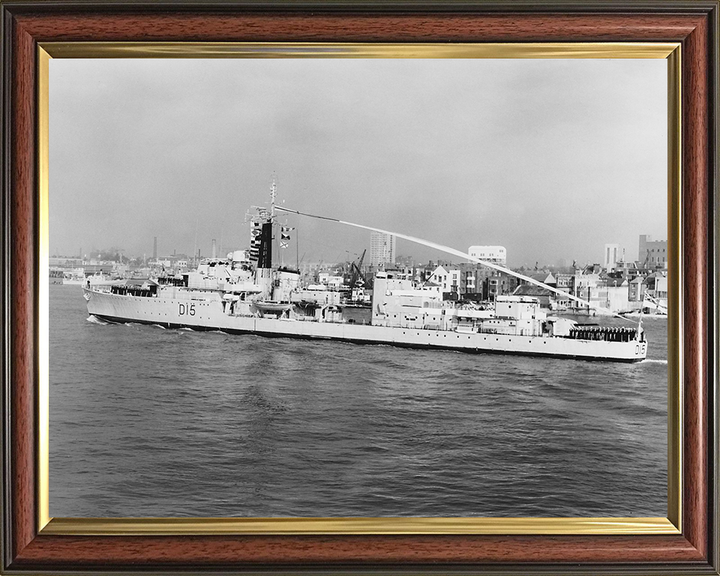 HMS Cavendish R15 (D15) Royal Navy C class destroyer Photo Print or Framed Print - Hampshire Prints