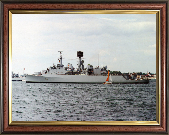 HMS Antrim D18 Royal Navy County class destroyer Photo Print or Framed Print - Hampshire Prints