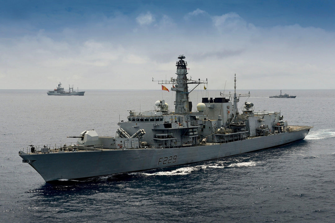 HMS Lancaster F229 | Photo Print | Framed Print | Poster | Type 23 | Frigate | Royal Navy Hampshire Prints