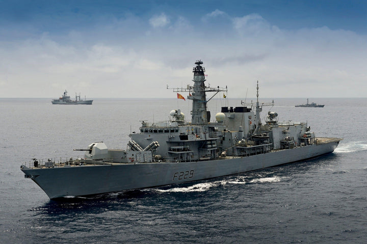 HMS Lancaster F229 | Photo Print | Framed Print | Poster | Type 23 | Frigate | Royal Navy Hampshire Prints