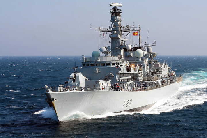 HMS Somerset F82 | Photo Print | Framed Print | Poster | Type 23 | Frigate | Royal Navy Hampshire Prints