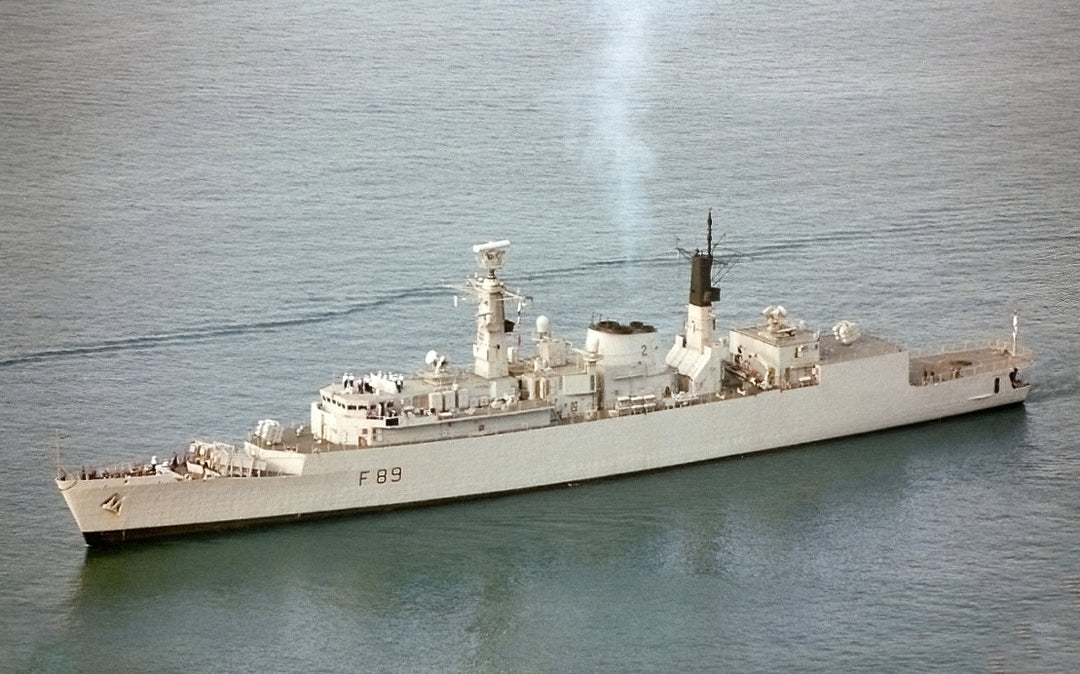 HMS Battleaxe F89 Royal Navy Type 22 Frigate Photo Print or Framed Print - Hampshire Prints