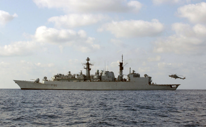 HMS Campbeltown (F86) Photo Print - Port beam View - Royal Navy Type 22 Frigate Hampshire Prints 6 x 4 No Frame No