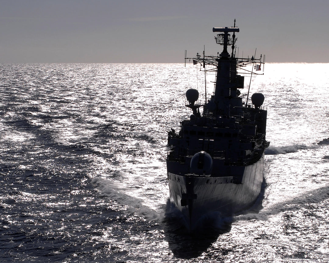 HMS Campbeltown F86 Royal Navy Type 22 Frigate Photo Print or Framed Photo Print - Hampshire Prints