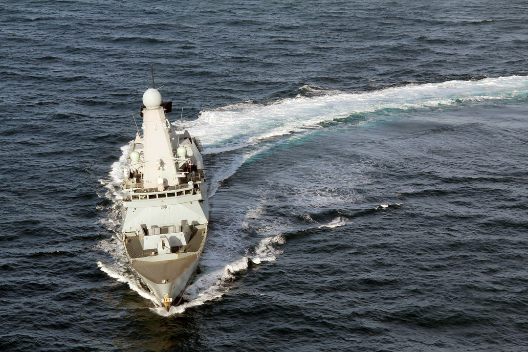 HMS Dauntless D33 Royal Navy Type 45 Destroyer Photo Print or Framed Print - Hampshire Prints