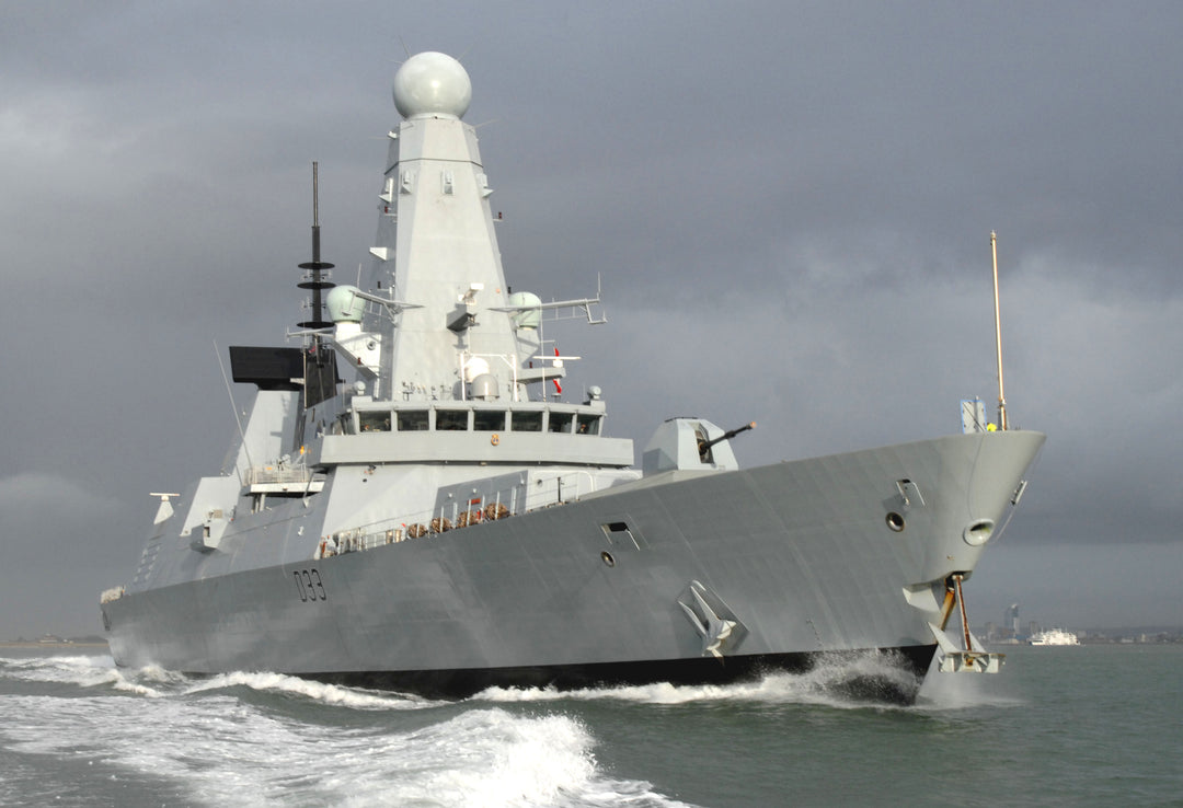 HMS Dauntless D33 | Photo Print | Framed Print | Poster | Type 45 | Destroyer | Royal Navy Hampshire Prints