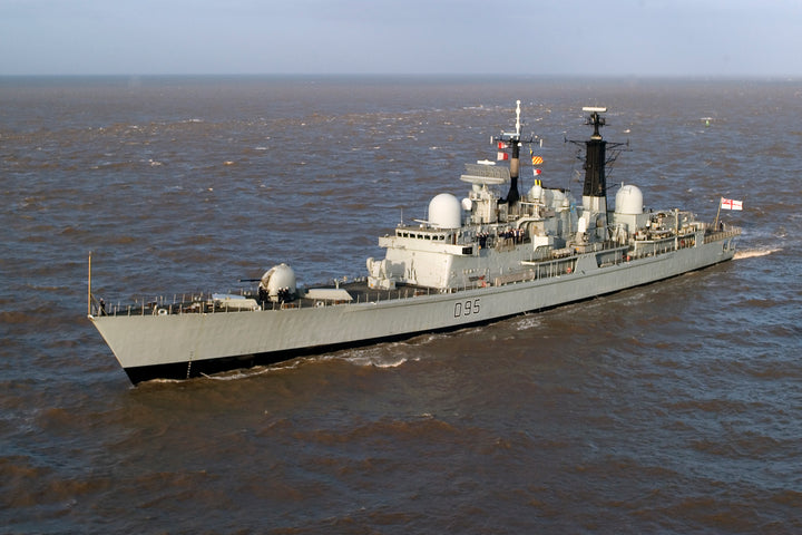 HMS Manchester D95 | Photo Print | Framed Print | Type 42 | Destroyer | Royal Navy Hampshire Prints