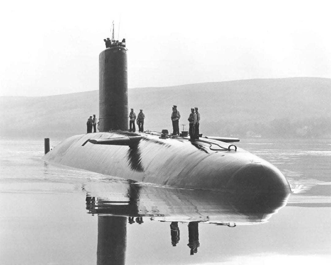 HMS Warspite S103 Royal Navy Valiant class Submarine Photo Print or Framed Print - Hampshire Prints