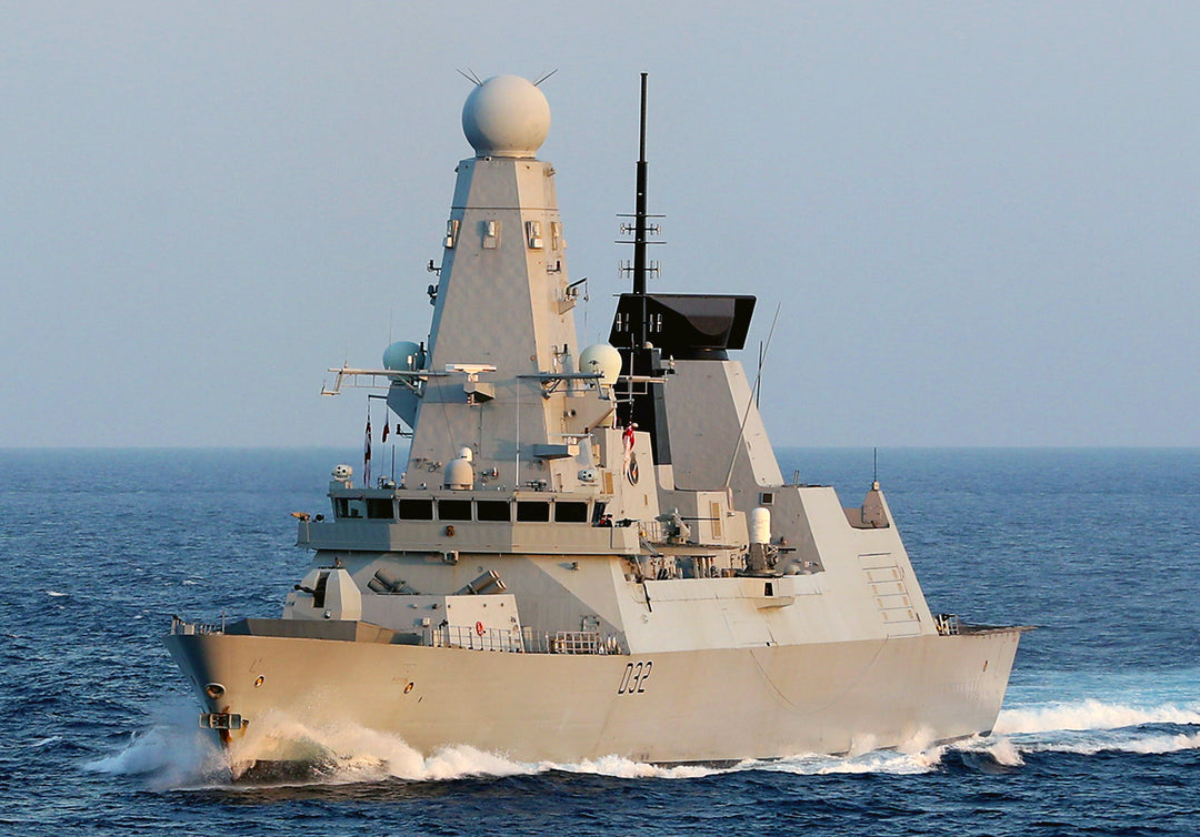 HMS Daring D32 | Photo Print | Framed Print | Poster | Type 45 | Destroyer | Royal Navy Hampshire Prints