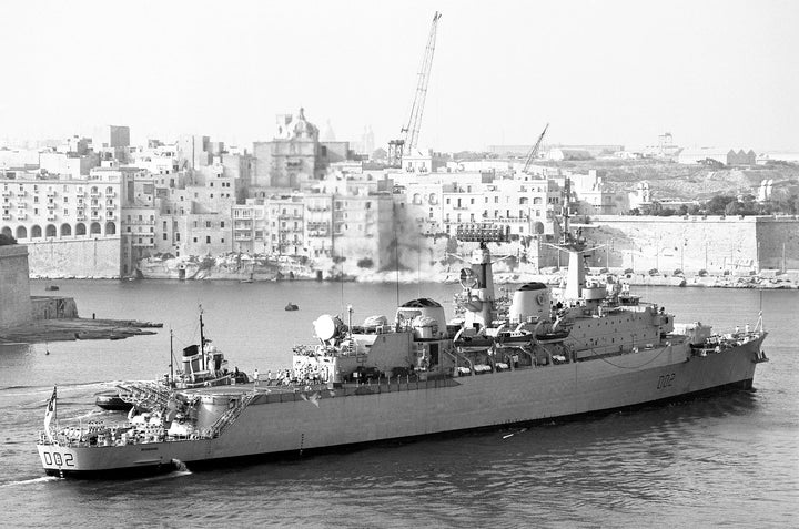 HMS Devonshire D02 Royal Navy County class destroyer Photo Print or Framed Print - Hampshire Prints