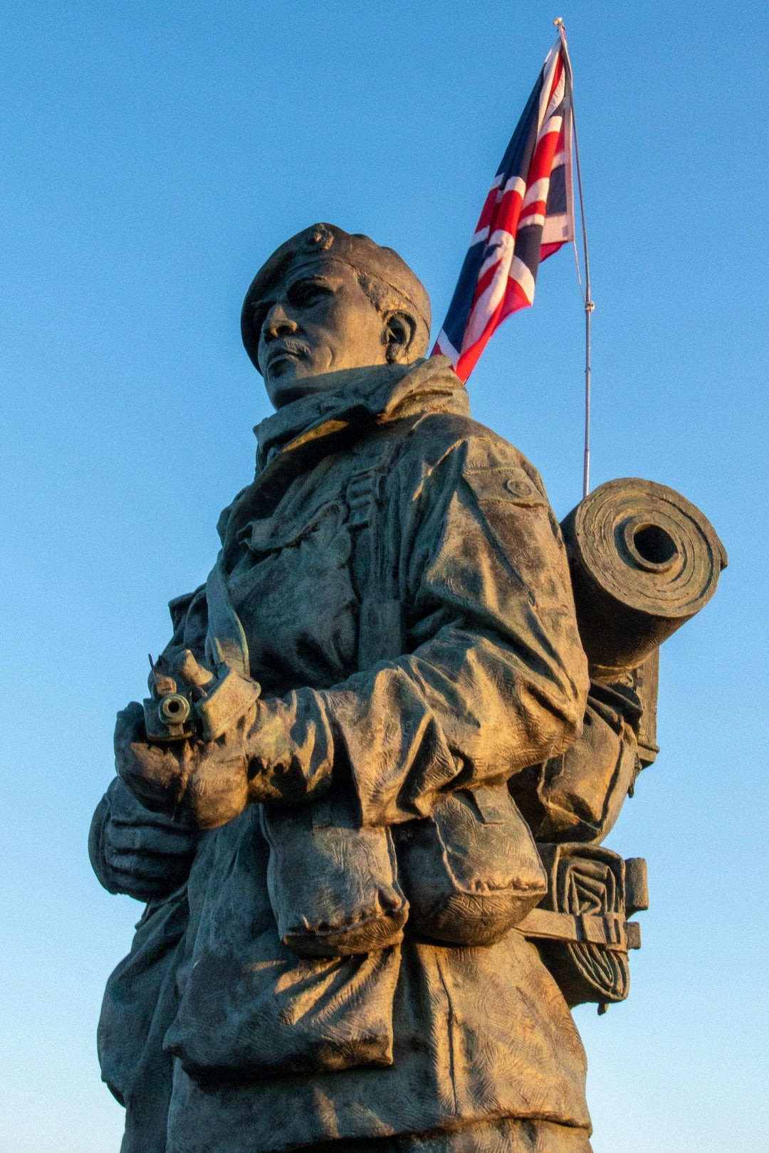 Royal Marine Yomper statue Royal Marines museum Photo Print or Framed Photo Print - Hampshire Prints