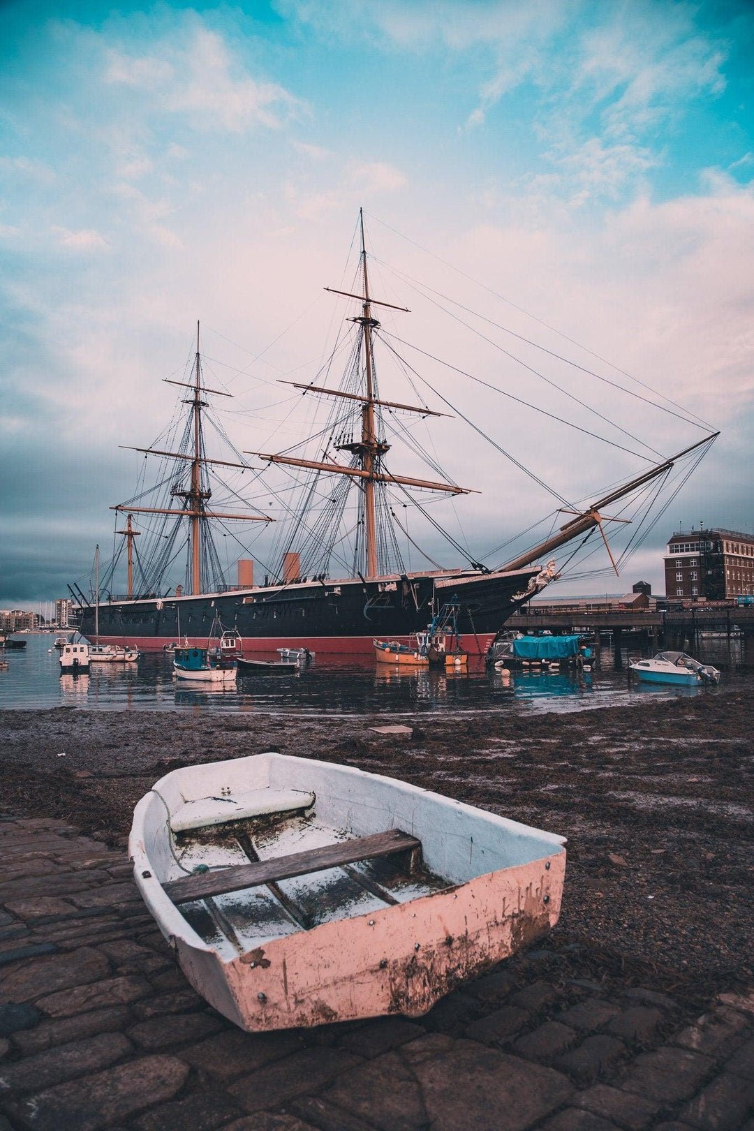HMS Warrior 1860 | Photo Print | Framed Print | Poster | Steam-powered Armoured Frigate | Royal Navy Hampshire Prints
