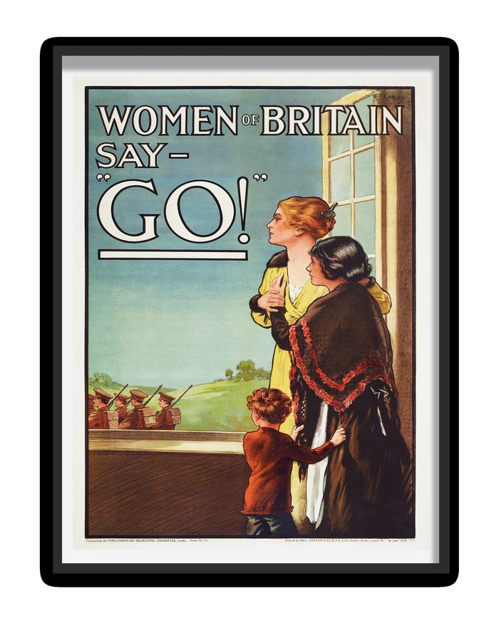 Home Front Recruitment Poster