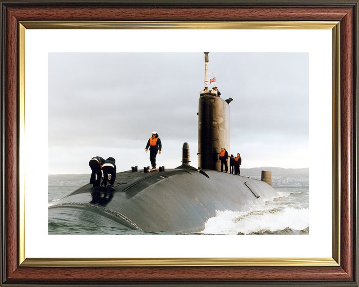 Royal Navy Submarines framed print
