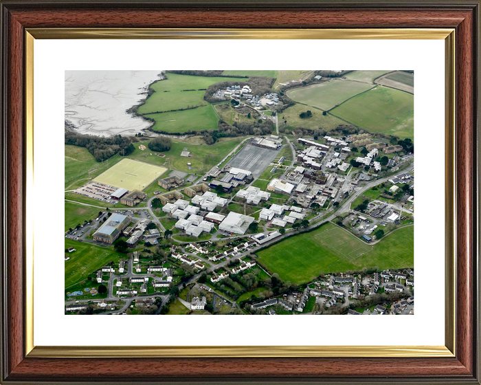 Royal Navy Shore Establishments framed print